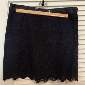 Jcrew black skirt